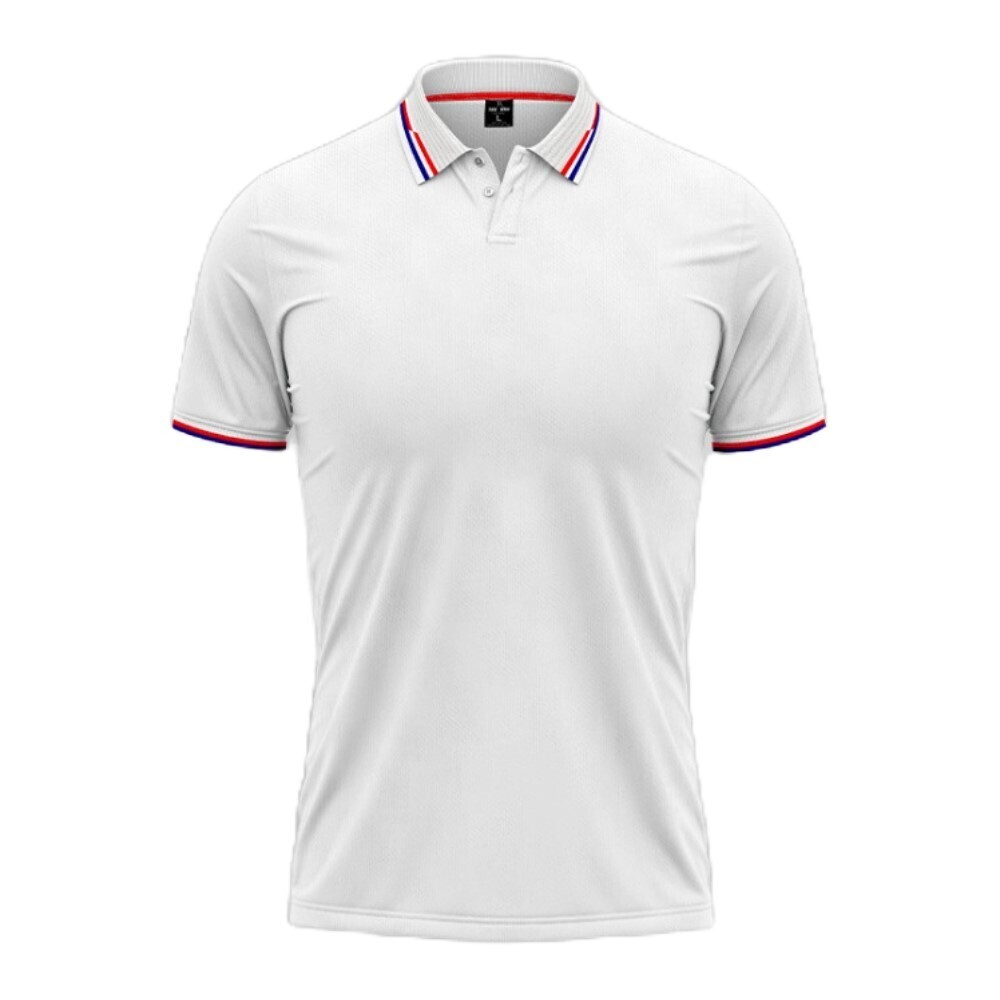 Tee Ray Stylish Polo Shirt White/01 Medium MDP-S1004