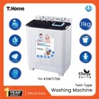 T-Home Washing Machine 11 kg Semi Type TH-K11WT1796
