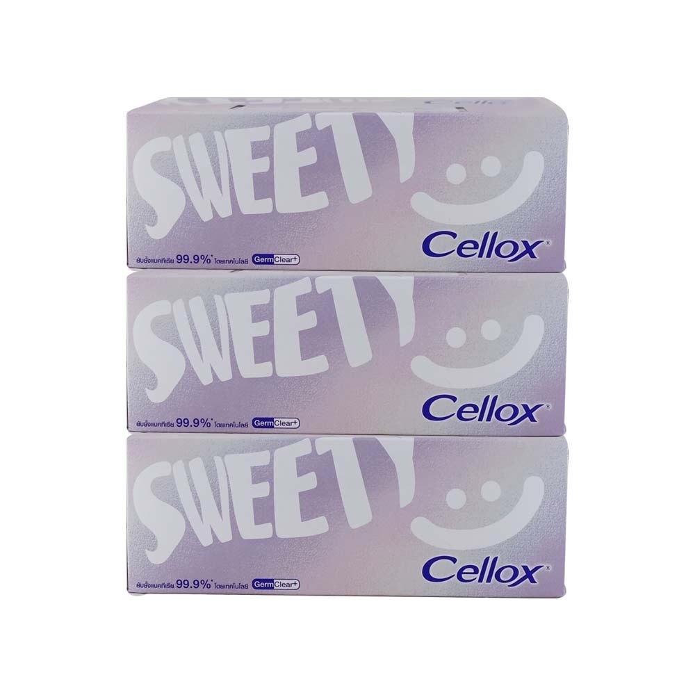 Cellox Sretsis Purify Facial Tissue Box 2P 3x135PCS