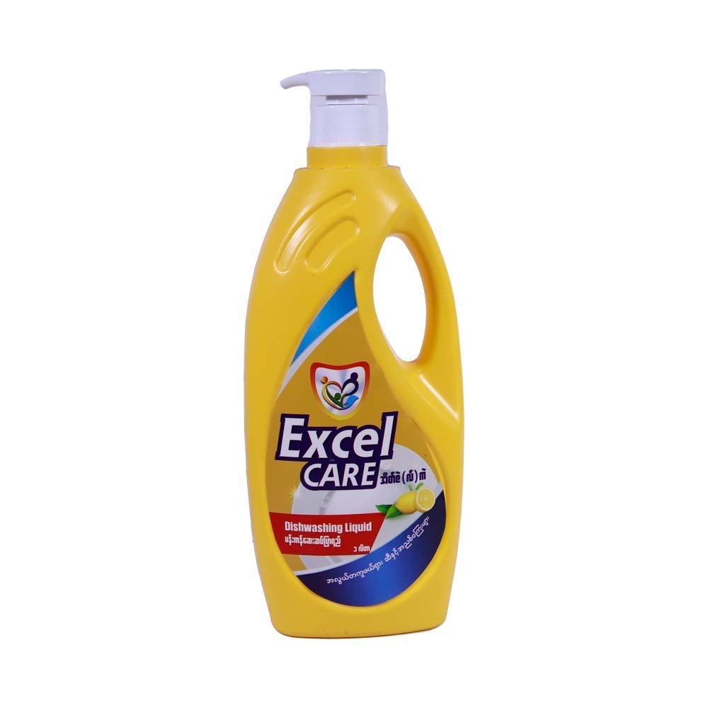 Excel Care Dishwashing Liquid Lemon 1L