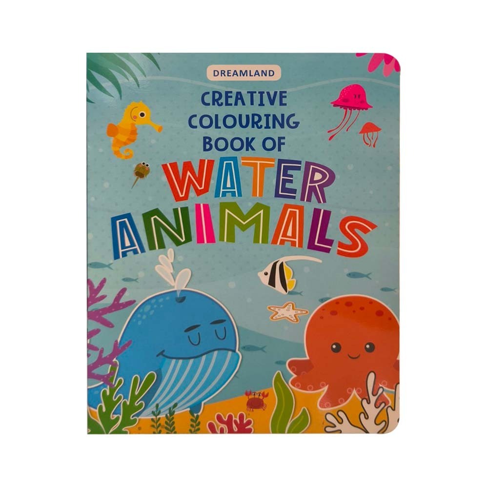 Creative Colouring Water Animals
