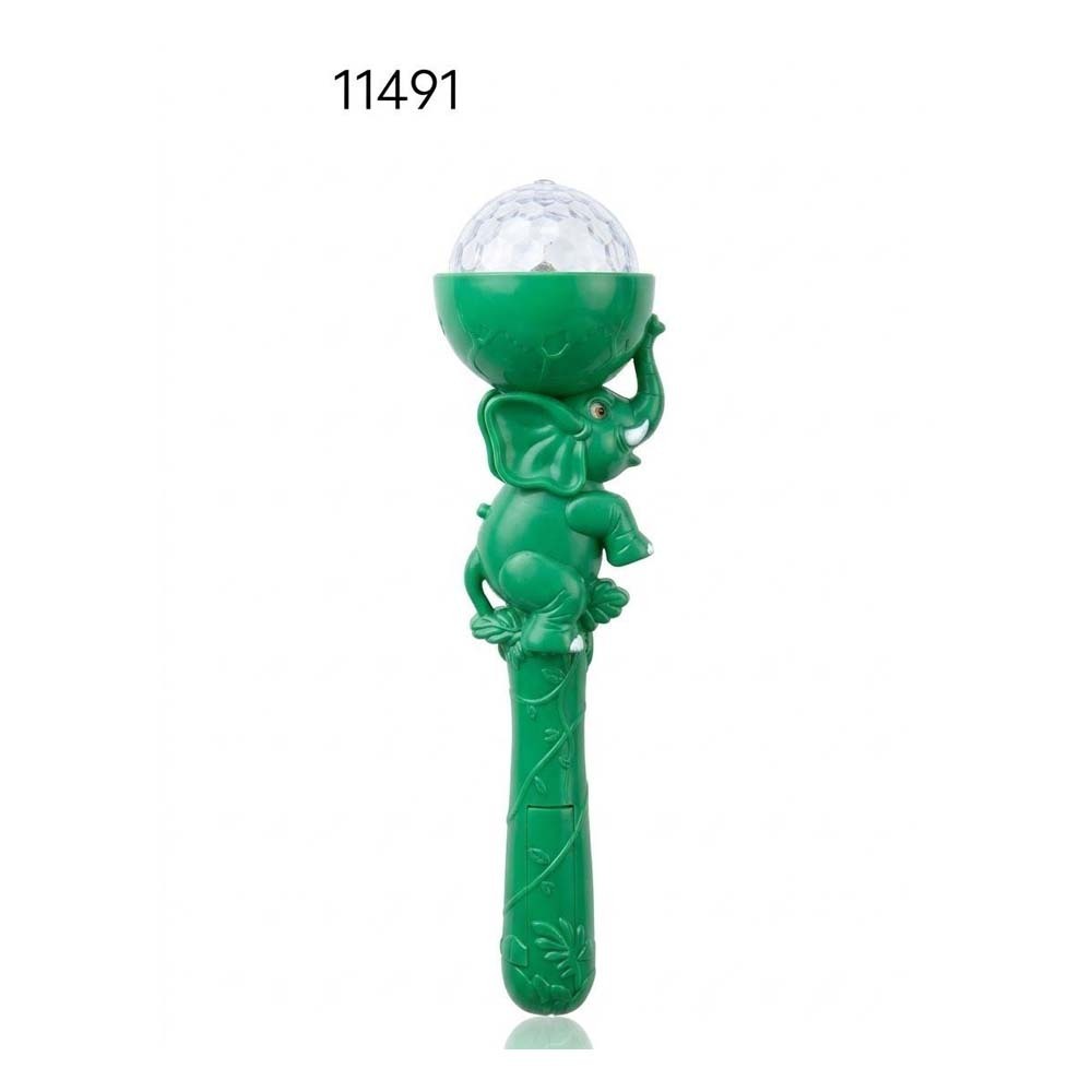 Baby Cele Elephant LED Disco Light Stick Toy 11491 Green