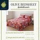 Olive Bedsheet Set Double (5PCS) 1270R