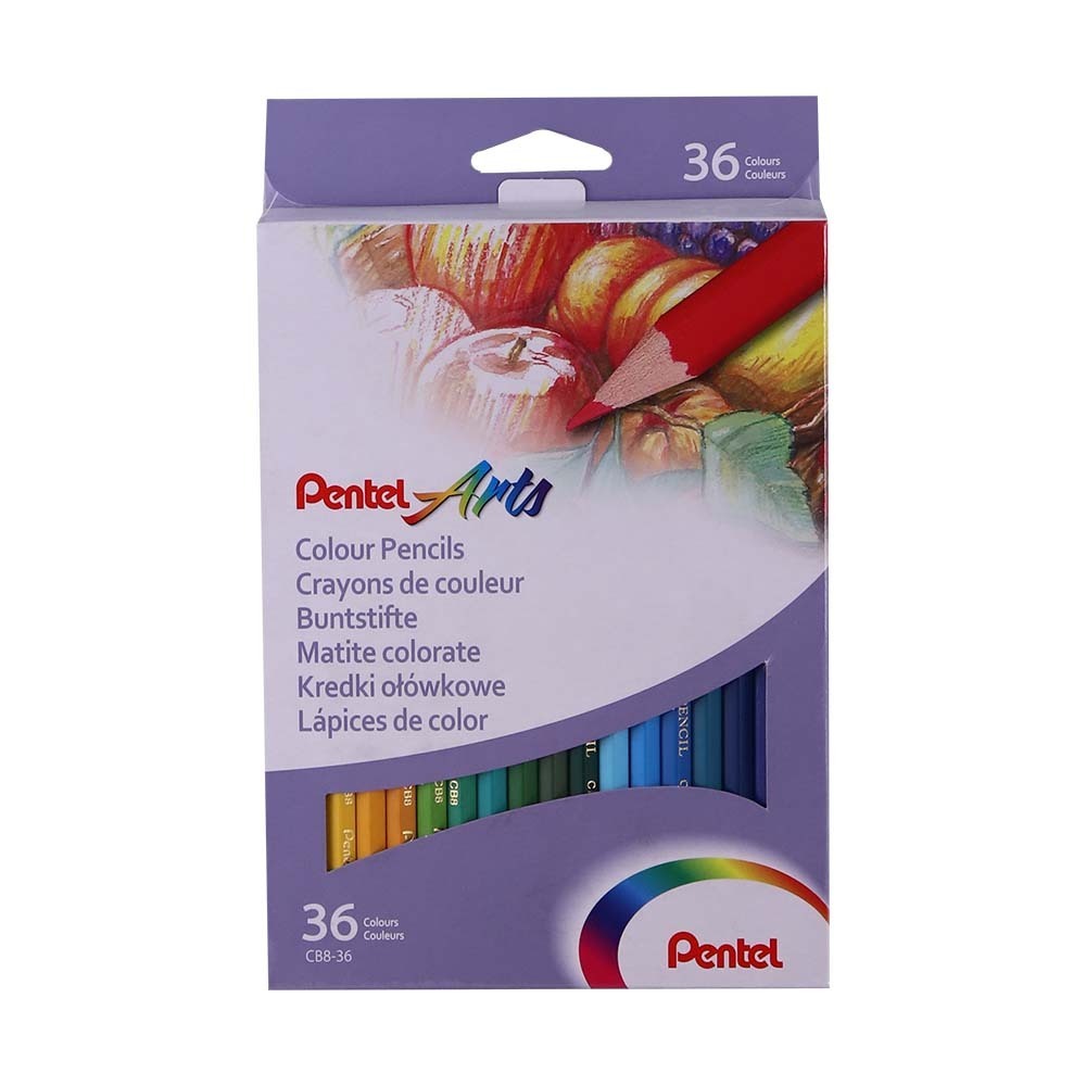 Pentel Art Colour Pencils 36 PCS NO.CB8-36