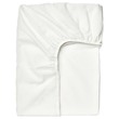 TAGGVALLMO Fitted Sheet White 90x200 CM