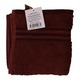 City Selection Hand Towel 15X30IN Brown