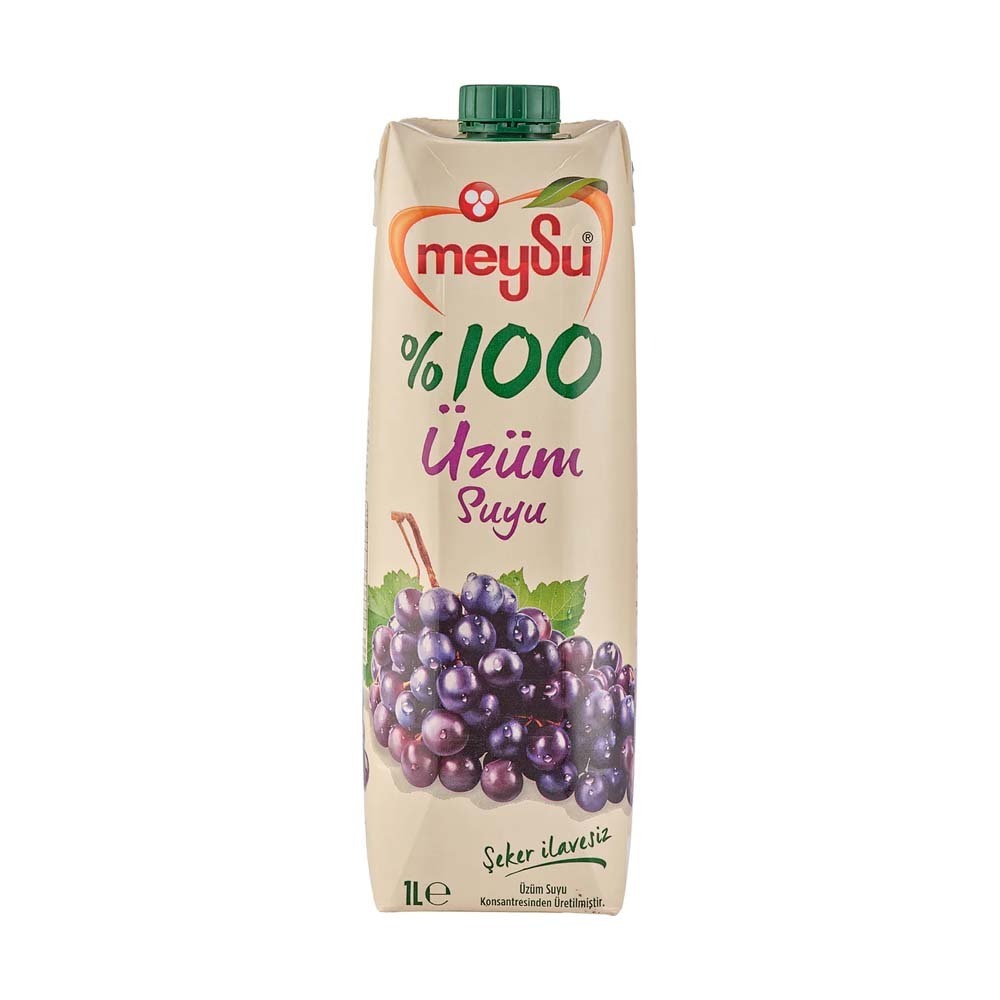 Meysu 100% Fruit Juice Grape 1LTR