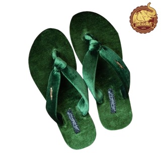 Sin Pauk Women Slipper Velvet Phat Htout (Design-1,No-40) F722