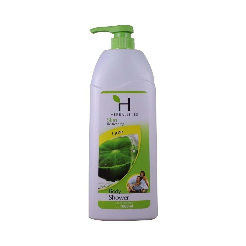 Herballines Skin Refreshing Body Shower 1000ML (Lime)