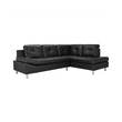 Index Ovira PVC Corner Sofa/R BK