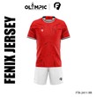 Fit Fenix Jerseys Fta-2411 Red/RR (L)