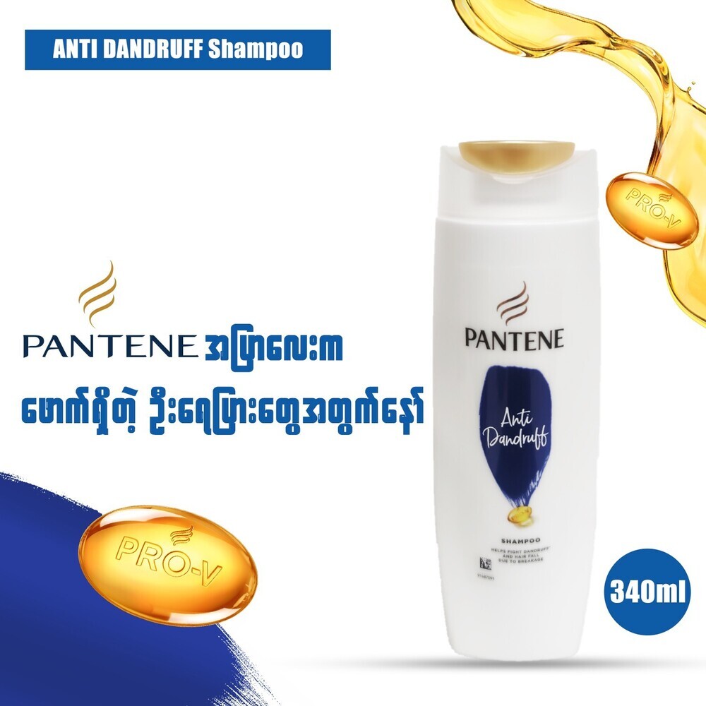Pantene Shampoo Anti Dandruff 340ML