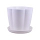 Plastic Flower Pot With Base 13.5x9x12CM TP-0014