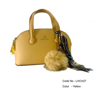 Super Star Ladies Hand Bag Yellow LHCH27