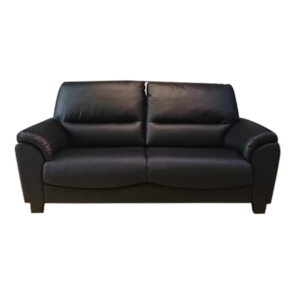 Cozy Jet Black Sofa ( 2 Seat )