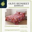 Olive Bedsheet Set Double (5PCS) 1270R