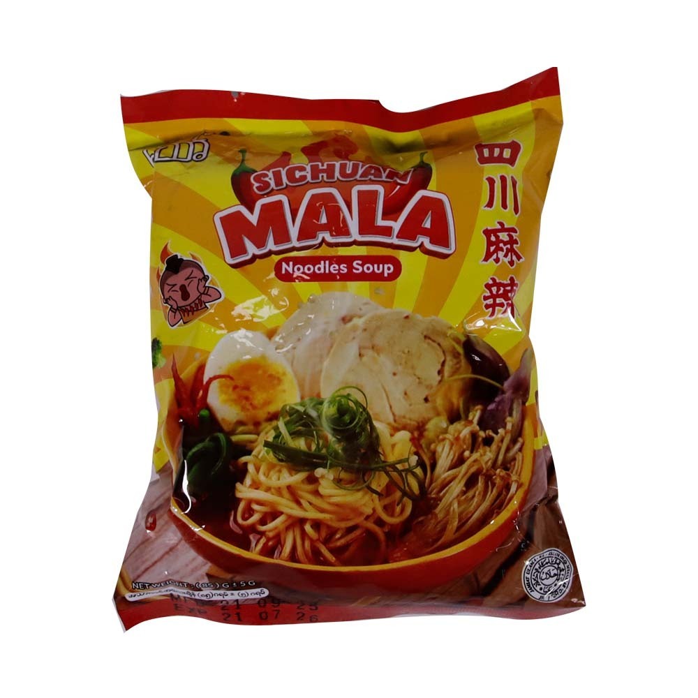 Htaw Instant Noodle Sichuan Mala Soup 85G