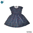 Max & Mia Girl Short-Sleeve Dress TO77001 Green Small
