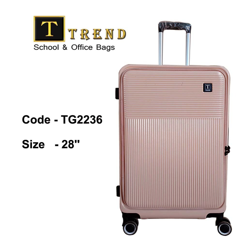 Trend Luggage (Polycarbonate) Pink TG2236