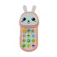 Baby Cele 0521-A Rabbit Shape Telephone 12075 Pink