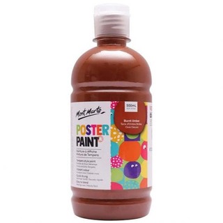 MM Poster Paint 500ML - Burnt Sienna