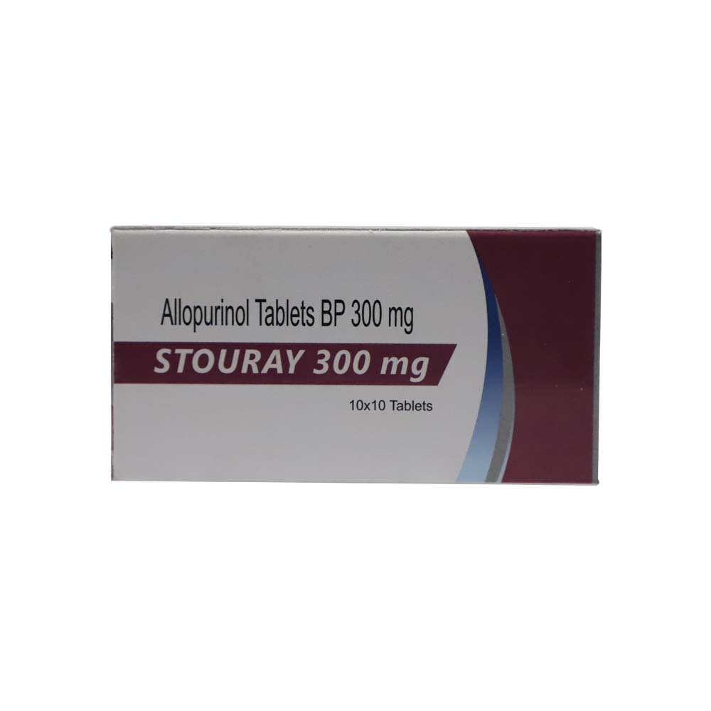 Stouray 300MG Allopurinol Tab 10PCS x 10