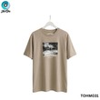 The Ori Men T-Shirt TOHM031 Brown Small