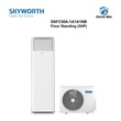 SKYWORTH Floor Standing Air con, 5Hp, R410A, 3Ph White SSFC50A-1A1A1NA