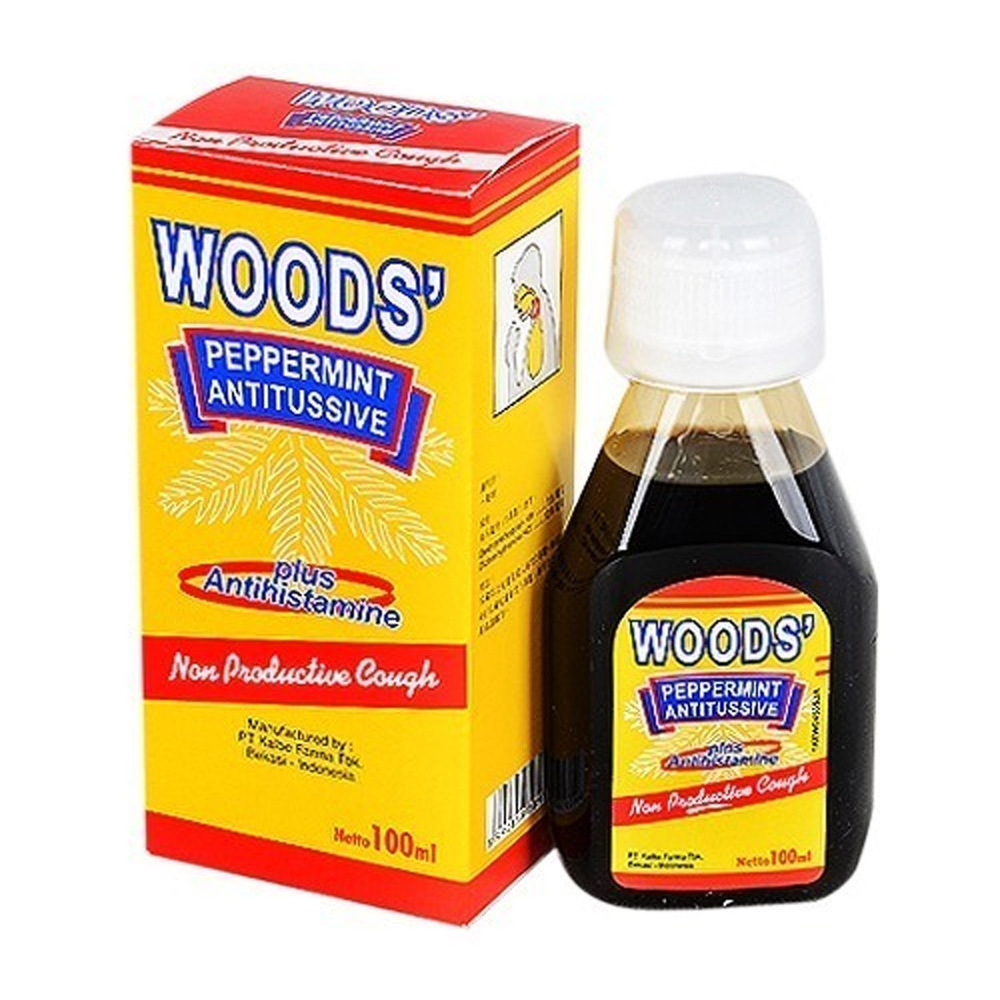 Wood`S Peppermint Antitussive Cough Syrup 100ML