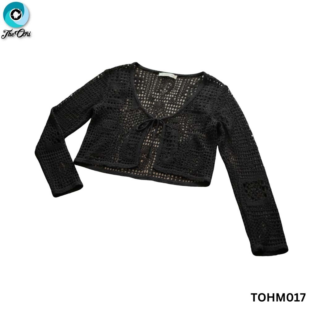 The Ori Women Cardigan TOHM017 Black Medium