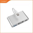 Unique Gadgets Type C 3 in 1 Adapter  203915