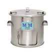 Stainless Steel Charcoal Stove (1.13KG) (Size - 245 x 245 x 220 MM)