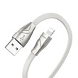 U57 Twisting Charging Data Cable For Lightning/White