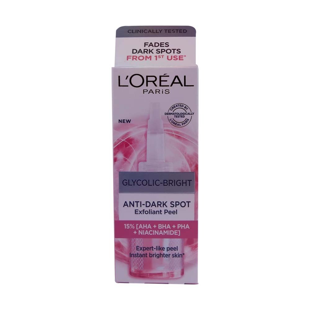 Loreal Glycolic-Bright Anti-Dark Exfoliant 25ML