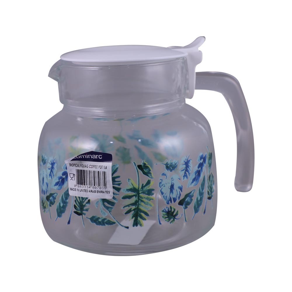 Luminarc Tropical Foliag Coffee Pot 1.4L