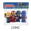 Baby Cele Musical Superhero Action Figure Set 4PCS