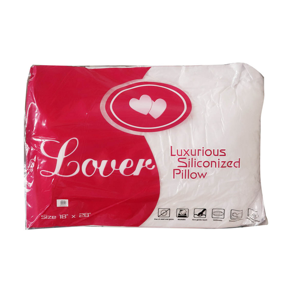 Lover Siliconized Pillow 18x28IN
