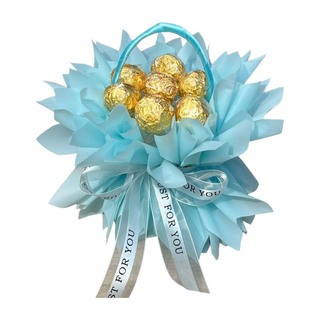 Chocolate Ball 7PCS Basket (White)