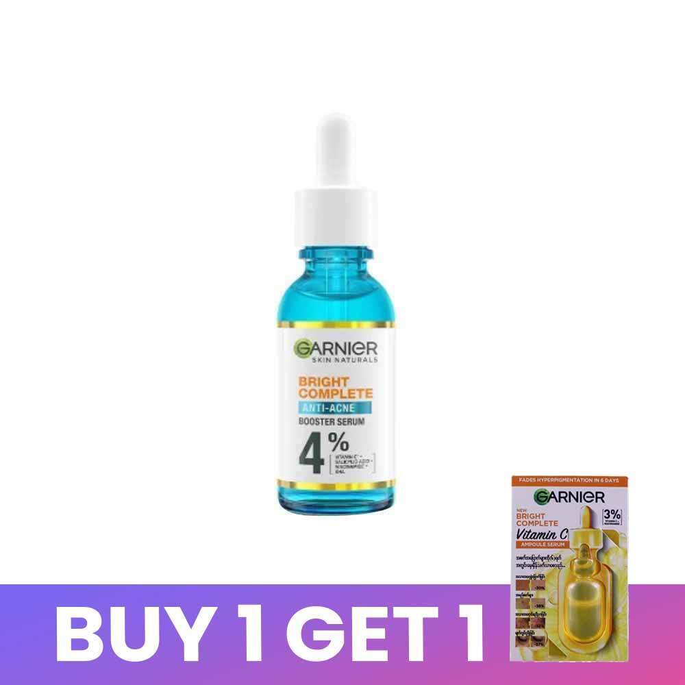 Garnier Skin Naturals Bright Complete Anti-Acne Booster Serum 30ML