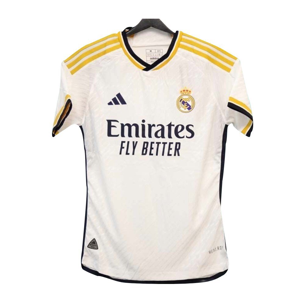 Real Madrid Official Home Player Jersey 23/24  White (XL)