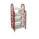 Happy Ware  Colosseum 4 Tier Shelf w/ dish rack and Tray  PB-628/4 DR+T