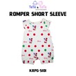 Tee RayKid Romper Short Sleeve KRPG-S101 (0-3Months) White
