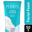 Pond`S Acne Clear Facial Foam 50G.