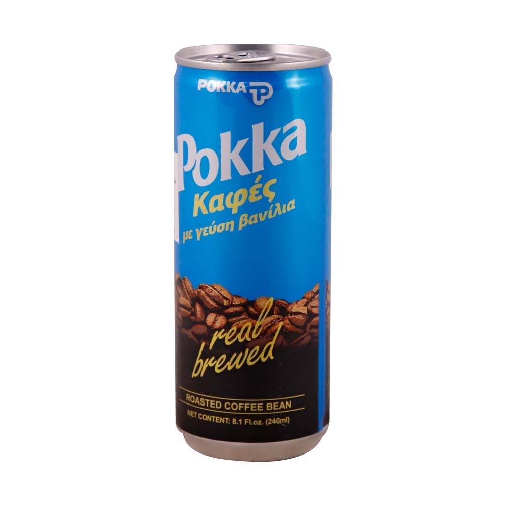 Pokka Real Brewed Iced Vanilla Milk Coffee 240ML