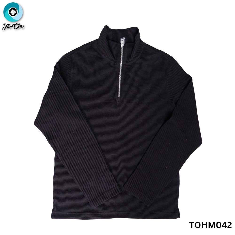 The Ori Men Long Sleeve Top TOHM042 Black Large
