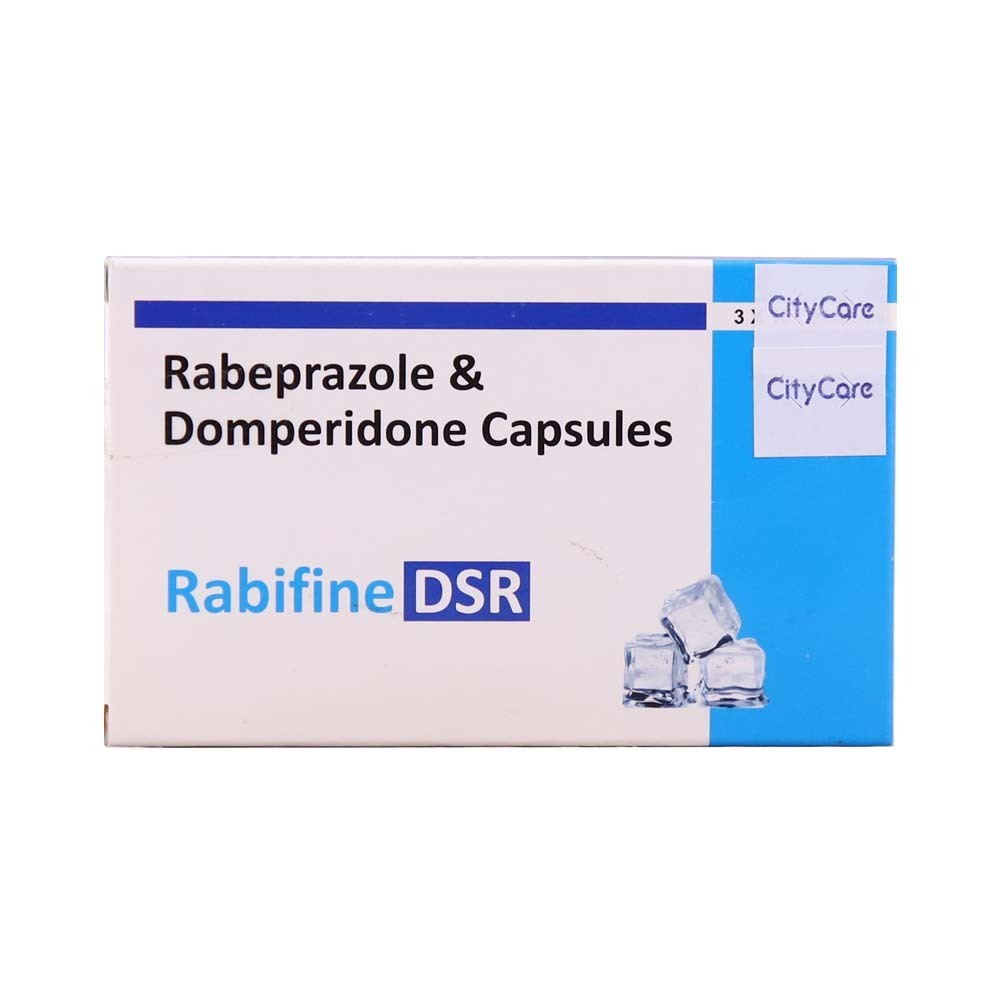 Rabifine Dsr Rabeprazole&Domperidone  10PCS 1X3