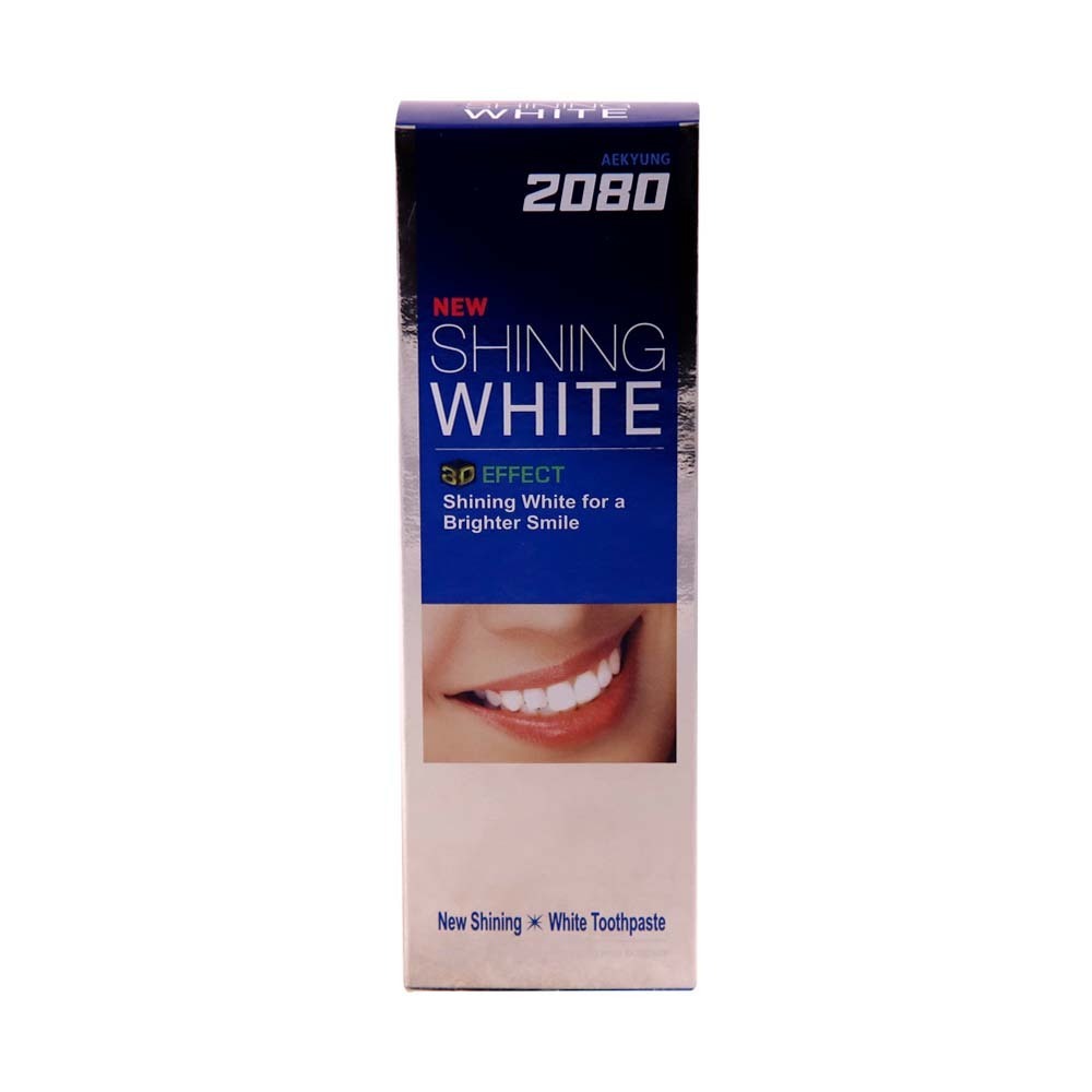 AEKYUNG 2080 Shining White 3D Effect Toothpaste 100G