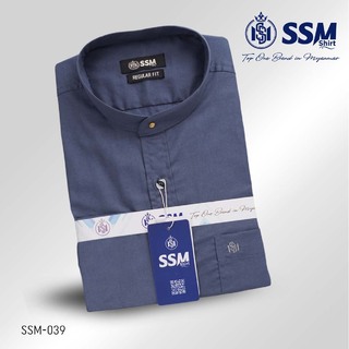 Madarin Collar Shirt Short Sleeve 2XL (Wood Brown) SSM-O-P-S-030