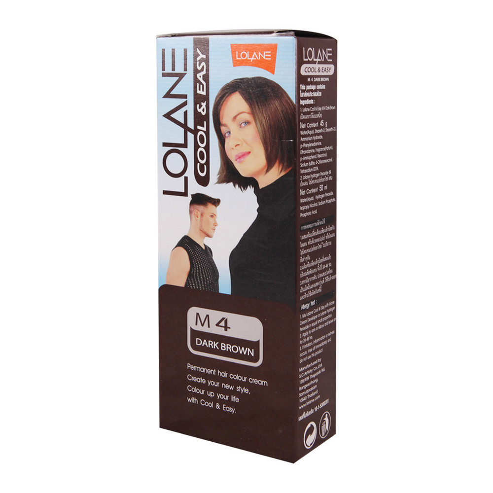 Lolane Hair Colour Cream M4 Dark Brown