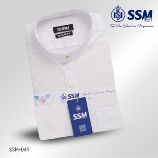 Madarin Collar Shirt Short Sleeve 2XL (Wood Brown) SSM-O-P-S-030